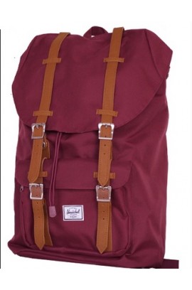 [Hot Item] Herschel Little America  Backpack - Windsor Wine / Tan